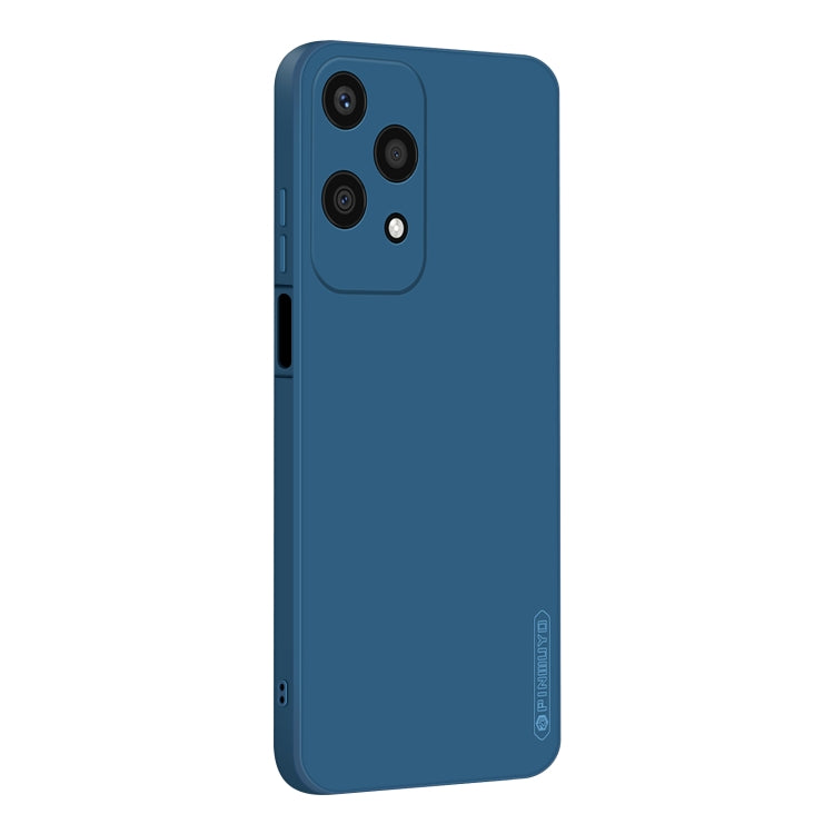 For Honor 200 Lite Global PINWUYO Sense Series Liquid Silicone TPU Phone Case(Blue) by PINWUYO