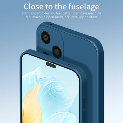 For Honor 200 Lite Global PINWUYO Sense Series Liquid Silicone TPU Phone Case(Blue) by PINWUYO