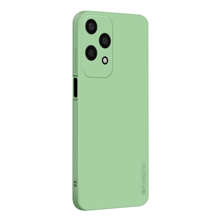 For Honor 200 Lite Global PINWUYO Sense Series Liquid Silicone TPU Phone Case(Green) by PINWUYO