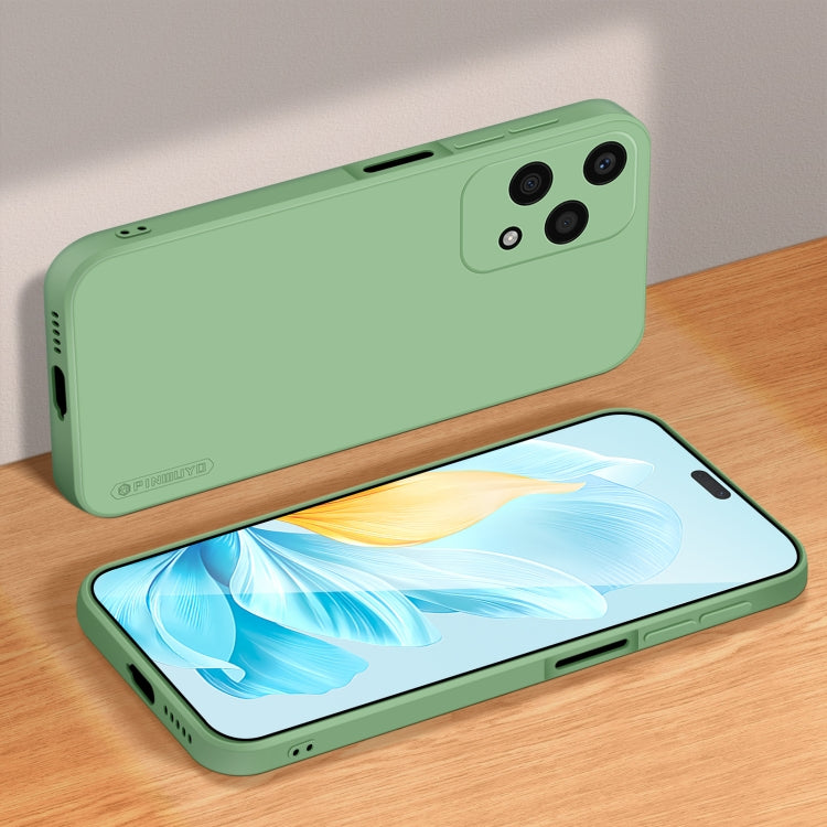 For Honor 200 Lite Global PINWUYO Sense Series Liquid Silicone TPU Phone Case(Green) by PINWUYO