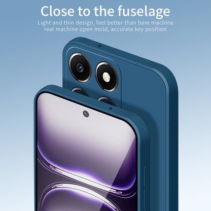 For Honor X6b PINWUYO Sense Series Liquid Silicone TPU Phone Case(Blue) by PINWUYO