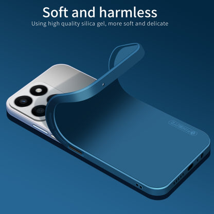 For Honor X6b PINWUYO Sense Series Liquid Silicone TPU Phone Case(Blue) by PINWUYO