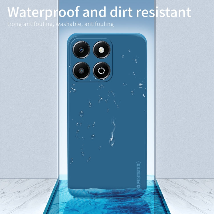 For Honor X6b PINWUYO Sense Series Liquid Silicone TPU Phone Case(Blue) by PINWUYO