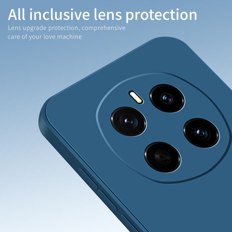 For Honor Magic7 PINWUYO Sense Series Liquid Silicone TPU Phone Case(Blue) by PINWUYO