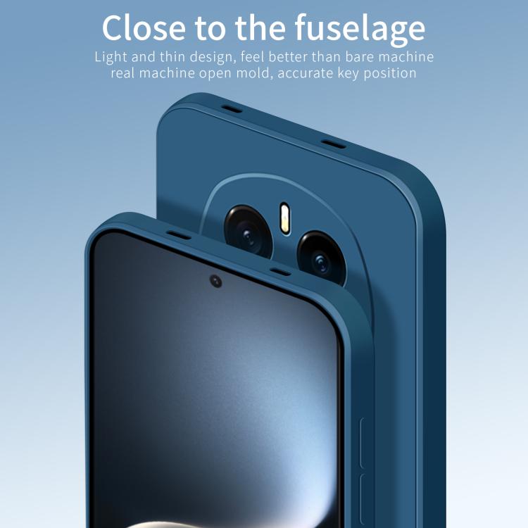 For Honor Magic7 PINWUYO Sense Series Liquid Silicone TPU Phone Case(Blue) by PINWUYO