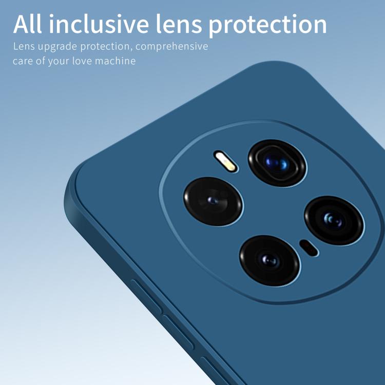 For Honor Magic7 Pro PINWUYO Sense Series Liquid Silicone TPU Phone Case(Blue) by PINWUYO