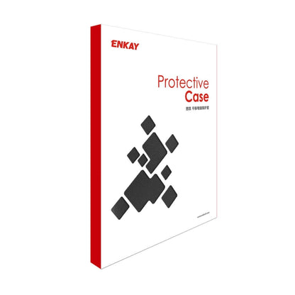 For Redmi Pad SE 11.0 ENKAY Leather Stand Smart Tablet Case(Black) by ENKAY