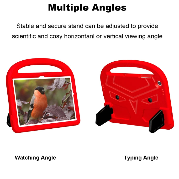 For Samsung Galaxy Tab A11+ / A9+ Sparrow Style Shockproof Kickstand EVA Tablet Case(Red) by bashfashion