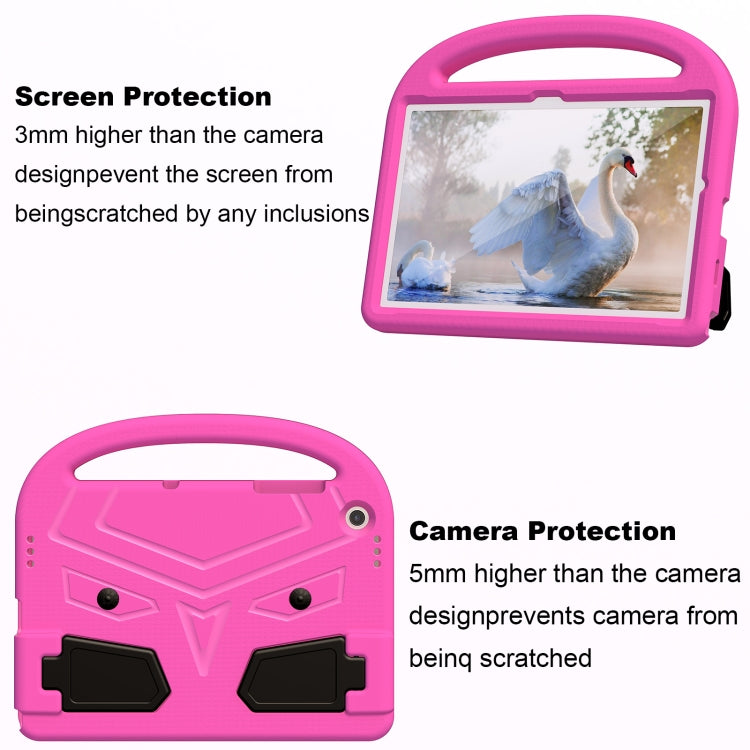 For Samsung Galaxy Tab A11+ / A9+ Sparrow Style Shockproof Kickstand EVA Tablet Case(RoseRed) by bashfashion