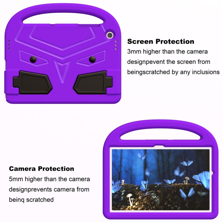 For Samsung Galaxy Tab A11+ / A9+ Sparrow Style Shockproof Kickstand EVA Tablet Case(Purple) by bashfashion