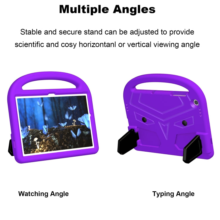 For Samsung Galaxy Tab A11+ / A9+ Sparrow Style Shockproof Kickstand EVA Tablet Case(Purple) by bashfashion