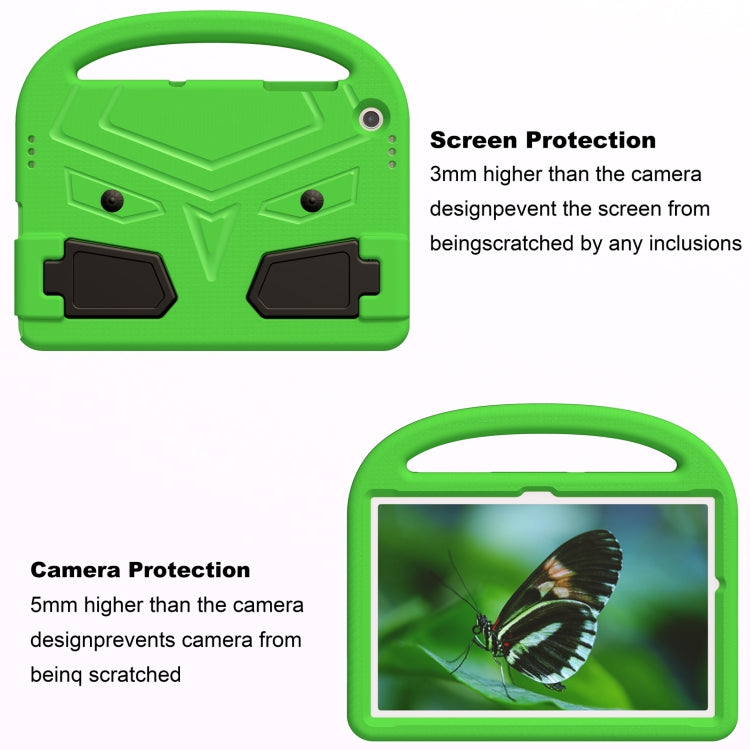 For Samsung Galaxy Tab A11+ / A9+ Sparrow Style Shockproof Kickstand EVA Tablet Case(Green) by bashfashion