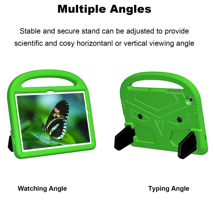 For Samsung Galaxy Tab A11+ / A9+ Sparrow Style Shockproof Kickstand EVA Tablet Case(Green) by bashfashion