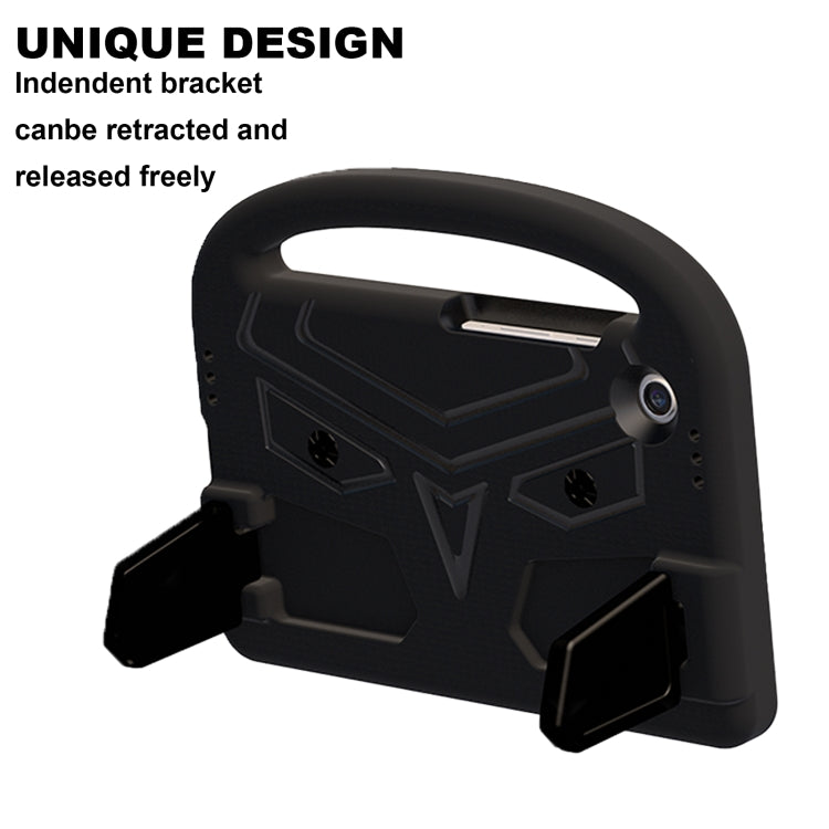 For Samsung Galaxy Tab A11 / A9 Sparrow Style Shockproof Kickstand EVA Tablet Case(Black) by bashfashion