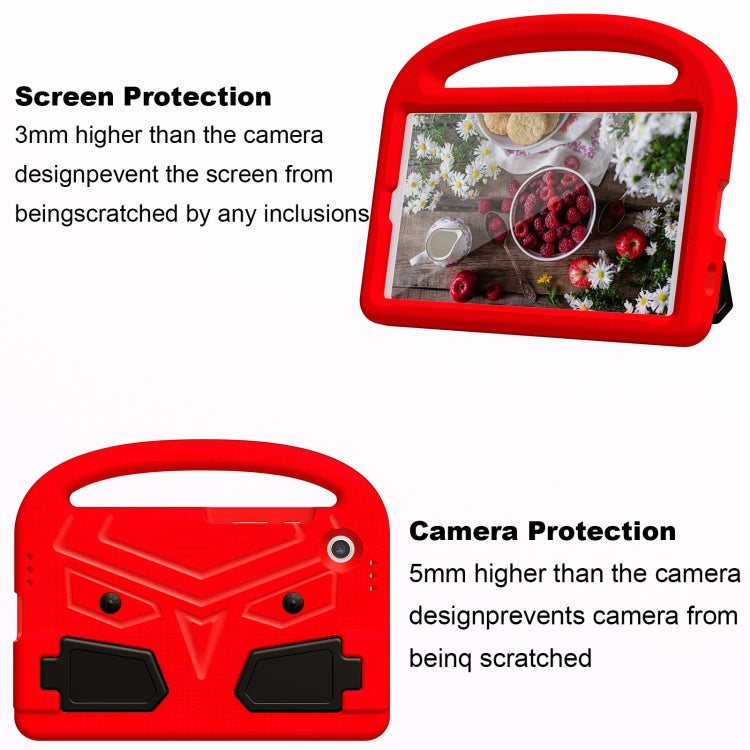 For Samsung Galaxy Tab A11 / A9 Sparrow Style Shockproof Kickstand EVA Tablet Case(Red) by bashfashion