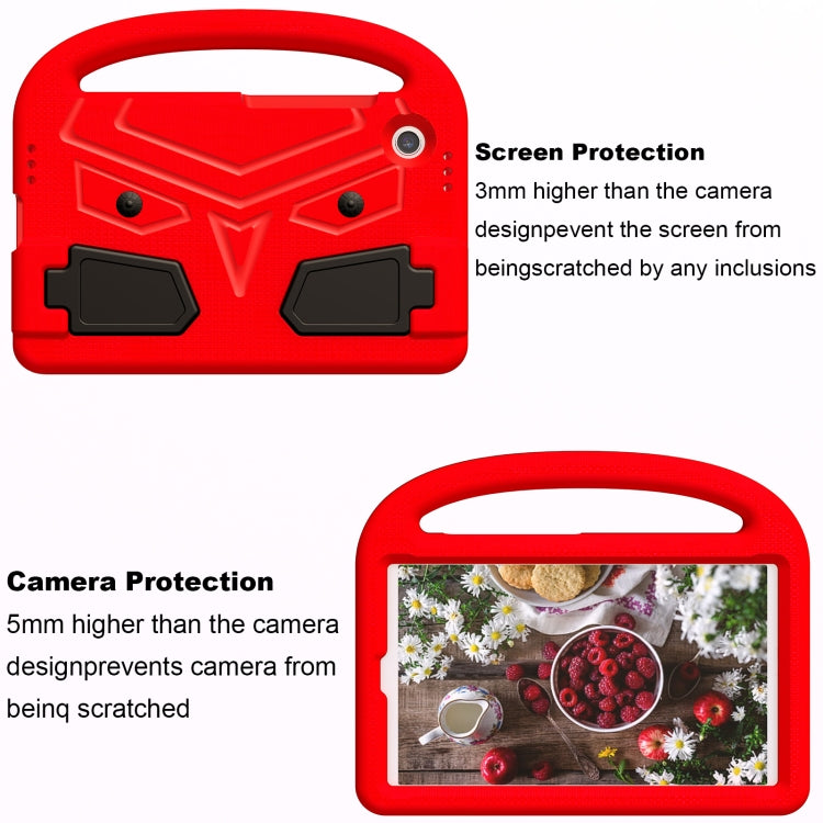 For Samsung Galaxy Tab A11 / A9 Sparrow Style Shockproof Kickstand EVA Tablet Case(Red) by bashfashion