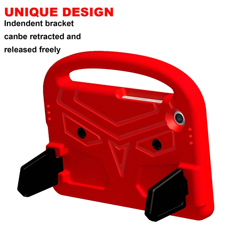 For Samsung Galaxy Tab A11 / A9 Sparrow Style Shockproof Kickstand EVA Tablet Case(Red) by bashfashion