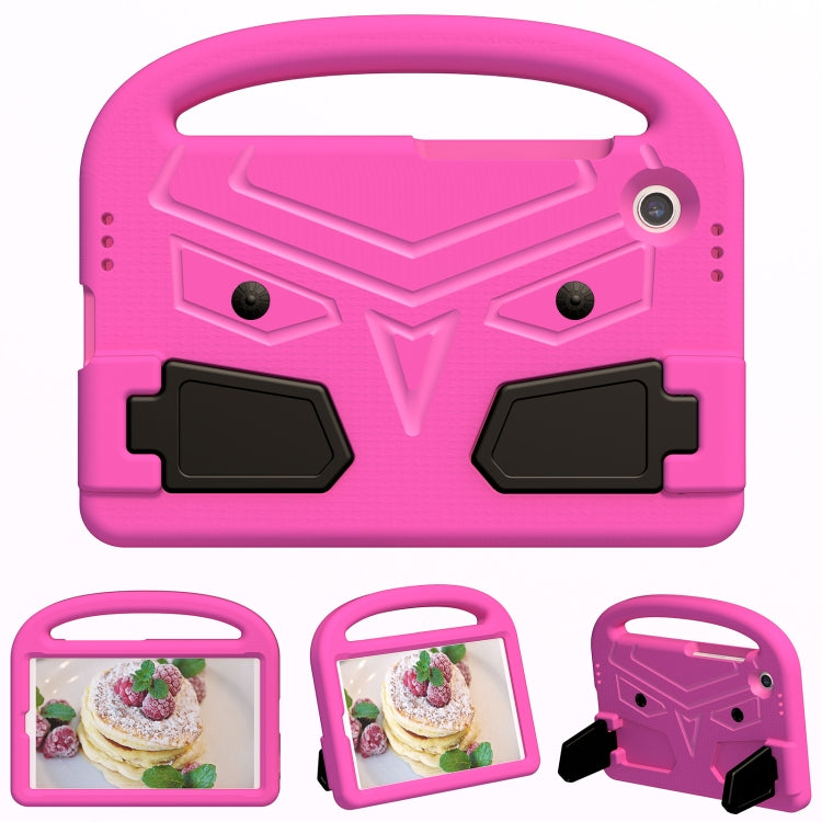 For Samsung Galaxy Tab A11 / A9 Sparrow Style Shockproof Kickstand EVA Tablet Case(RoseRed) by bashfashion