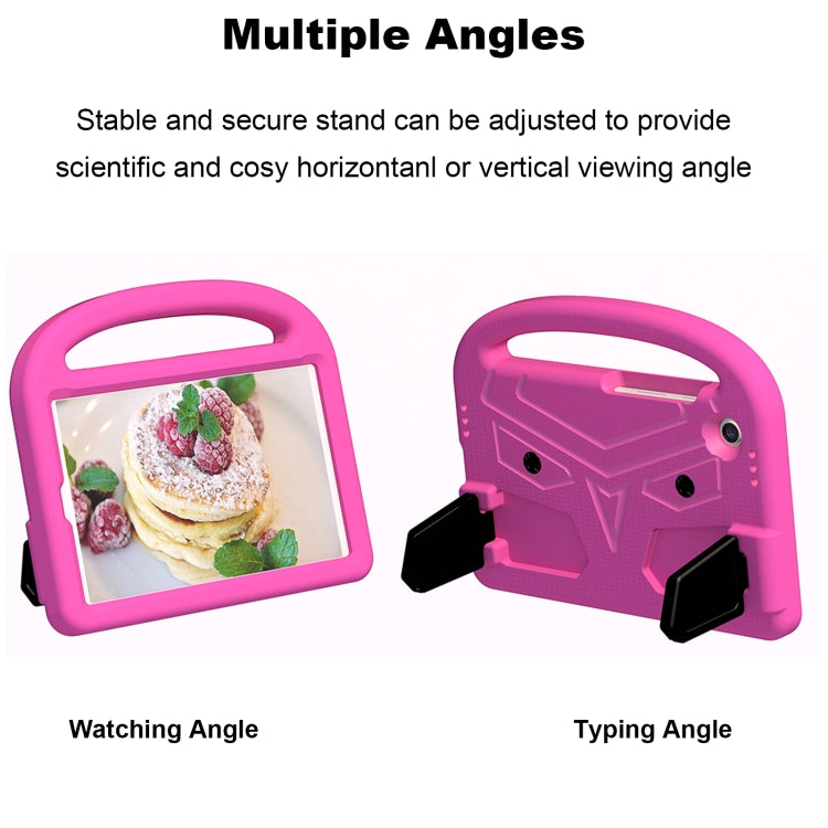 For Samsung Galaxy Tab A11 / A9 Sparrow Style Shockproof Kickstand EVA Tablet Case(RoseRed) by bashfashion