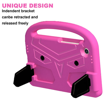 For Samsung Galaxy Tab A11 / A9 Sparrow Style Shockproof Kickstand EVA Tablet Case(RoseRed) by bashfashion