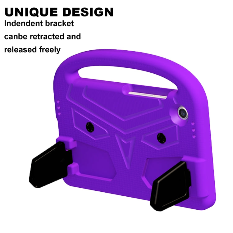 For Samsung Galaxy Tab A11 / A9 Sparrow Style Shockproof Kickstand EVA Tablet Case(Purple) by bashfashion