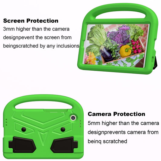 For Samsung Galaxy Tab A11 / A9 Sparrow Style Shockproof Kickstand EVA Tablet Case(Green) by bashfashion