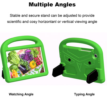 For Samsung Galaxy Tab A11 / A9 Sparrow Style Shockproof Kickstand EVA Tablet Case(Green) by bashfashion