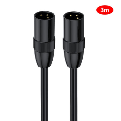 JUNSUNMAY XLR Male to Male Mic Cord 3 Pin Audio Cable Balanced Shielded Cable, Length:3m by JUNSUNMAY