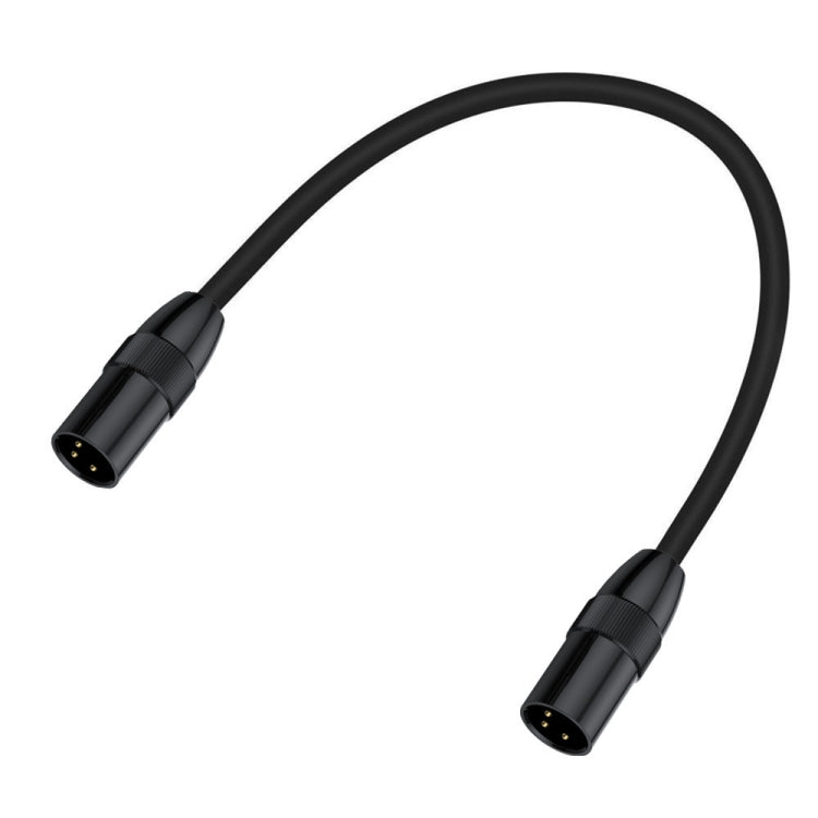 JUNSUNMAY XLR Male to Male Mic Cord 3 Pin Audio Cable Balanced Shielded Cable, Length:3m by JUNSUNMAY