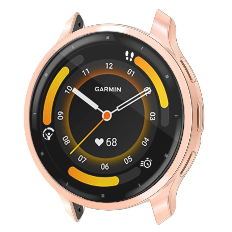 For Garmin Venu 3 TPU All-Inclusive Watch Protective Case(Rose Gold) by bashfashion
