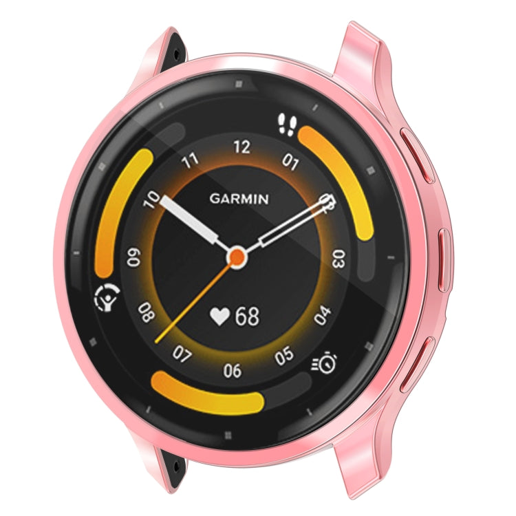 For Garmin Venu 3S TPU All-Inclusive Watch Protective Case(Pink) by bashfashion