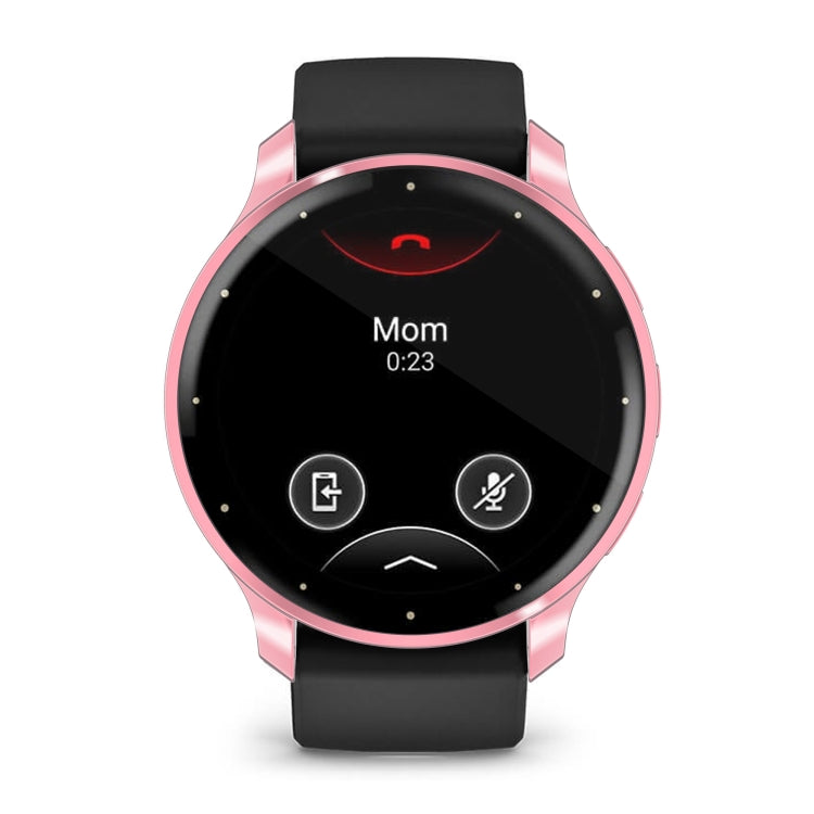 For Garmin Venu 3S TPU All-Inclusive Watch Protective Case(Rose Gold) by bashfashion