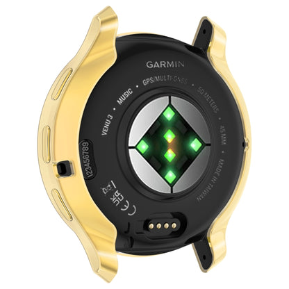 For Garmin Venu 3 TPU All-Inclusive Watch Protective Case(Gold) by bashfashion