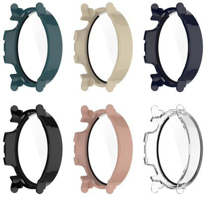 For Huawei Watch GT 4 41mm PC + Tempered Film Integrated Watch Protective Case(Green) by bashfashion