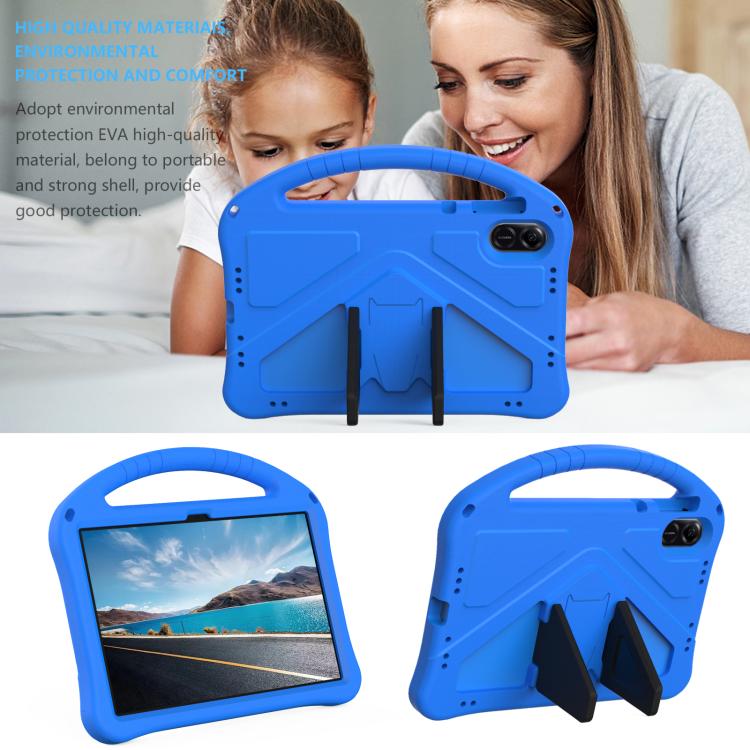For Honor Pad X8a EVA Shockproof Tablet Case with Holder(Blue) by bashfashion