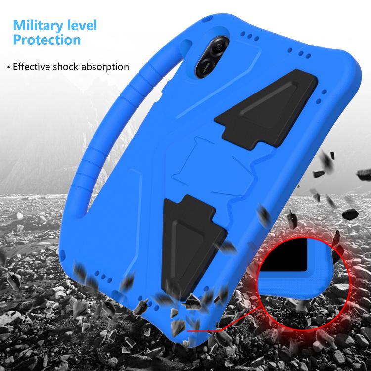 For Honor Pad X8a EVA Shockproof Tablet Case with Holder(Blue) by bashfashion