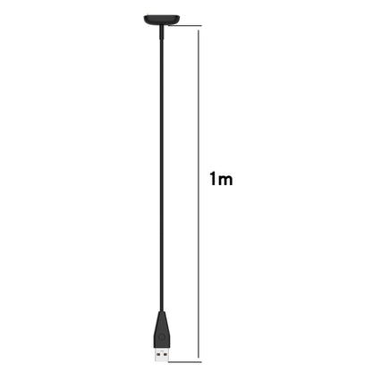 For Fitbit Charge 6 USB Port Smart Watch Charging Cable with Reset Key, Length:1m by bashfashion