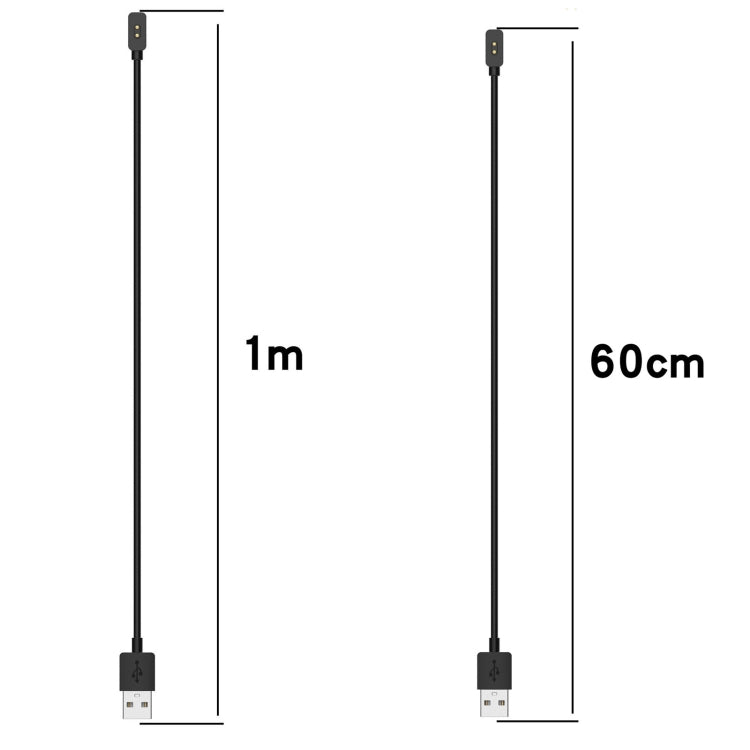 For Xiaomi Smart Band 8 Active Smart Watch Charging Cable, Length:60cm(Black) by bashfashion