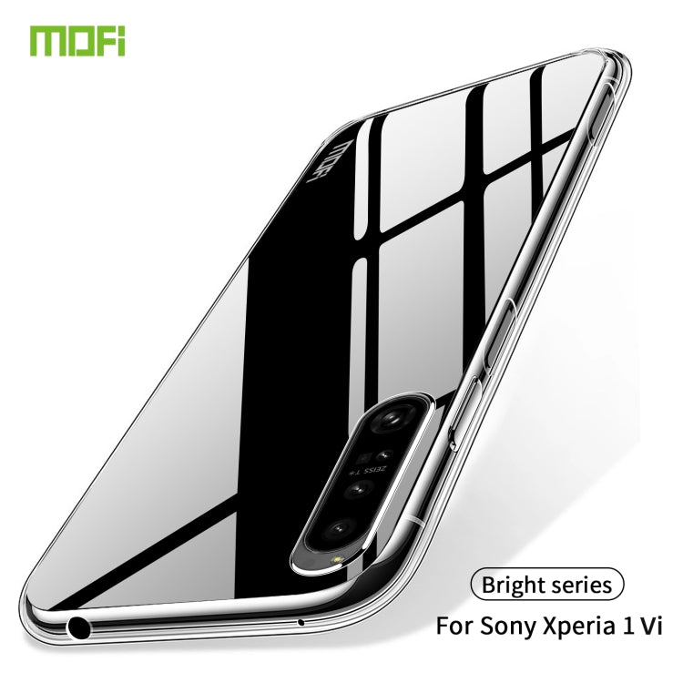 For Sony Xperia 1 VI MOFI Ming Series Ultra-thin TPU Phone Case(Transparent) by MOFI