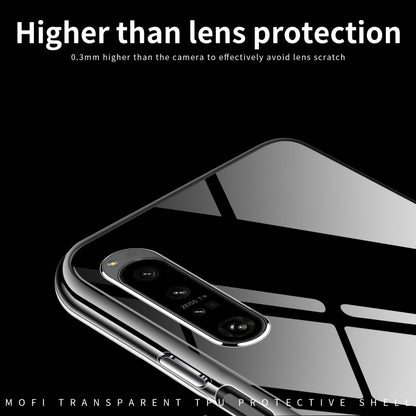 For Sony Xperia 1 VI MOFI Ming Series Ultra-thin TPU Phone Case(Transparent) by MOFI
