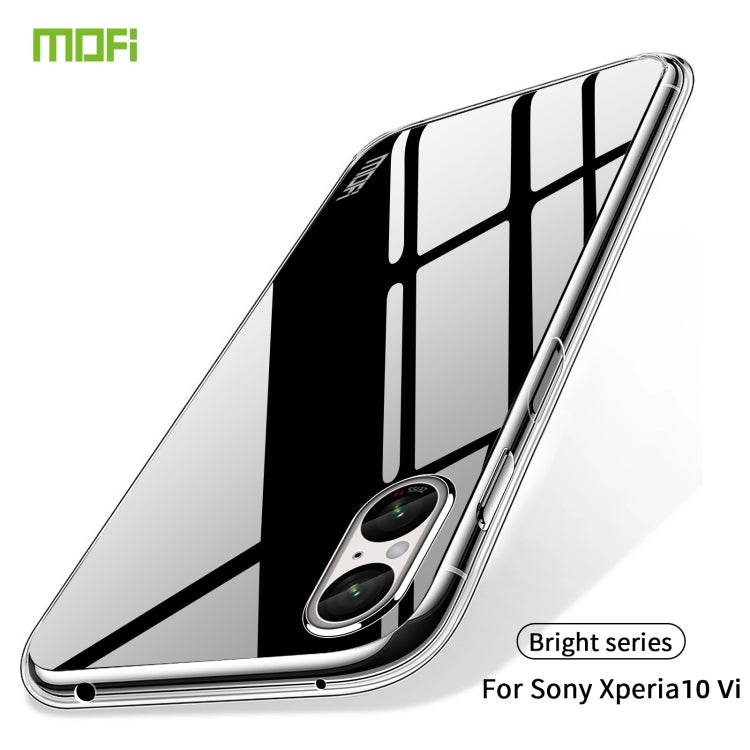 For Sony Xperia 10 VI MOFI Ming Series Ultra-thin TPU Phone Case(Transparent) by MOFI