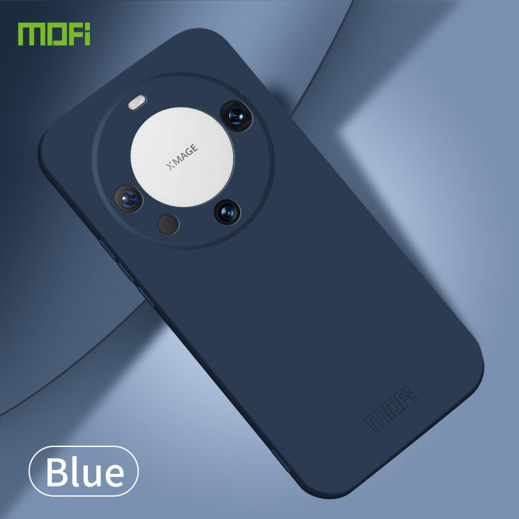 For Huawei Mate 60 MOFI Qin Series Skin Feel All-inclusive PC Phone Case(Blue) by MOFI