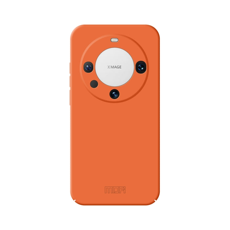 For Huawei Mate 60 MOFI Qin Series Skin Feel All-inclusive PC Phone Case(Orange) by MOFI