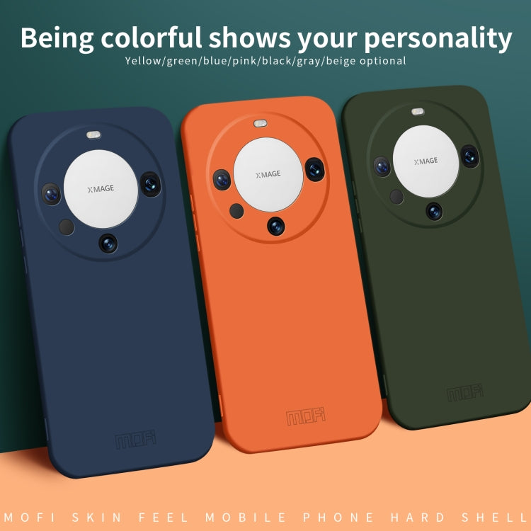 For Huawei Mate 60 Pro MOFI Qin Series Skin Feel All-inclusive PC Phone Case(Green) by MOFI