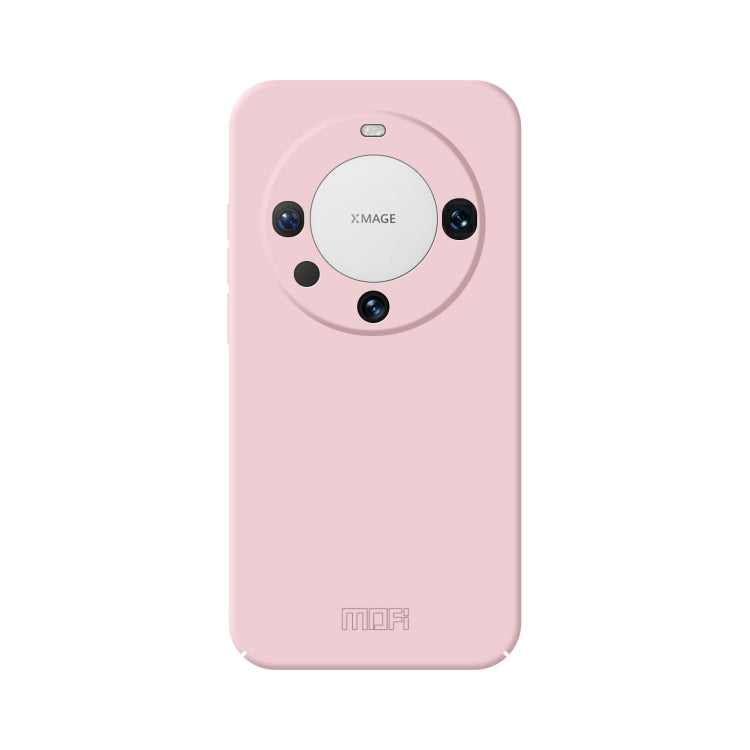For Huawei Mate 60 Pro MOFI Qin Series Skin Feel All-inclusive PC Phone Case(Pink) by MOFI