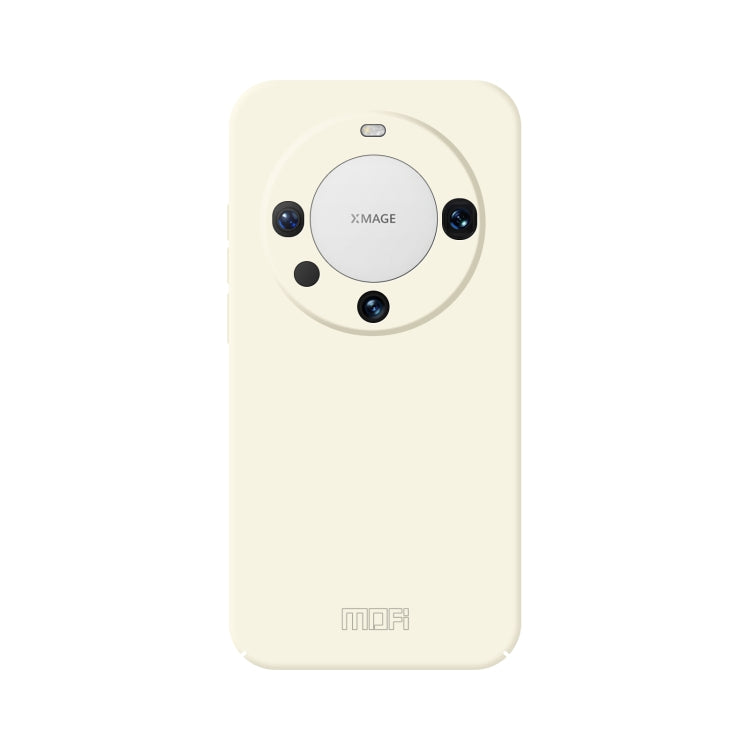 For Huawei Mate 60 Pro MOFI Qin Series Skin Feel All-inclusive PC Phone Case(Beige) by MOFI