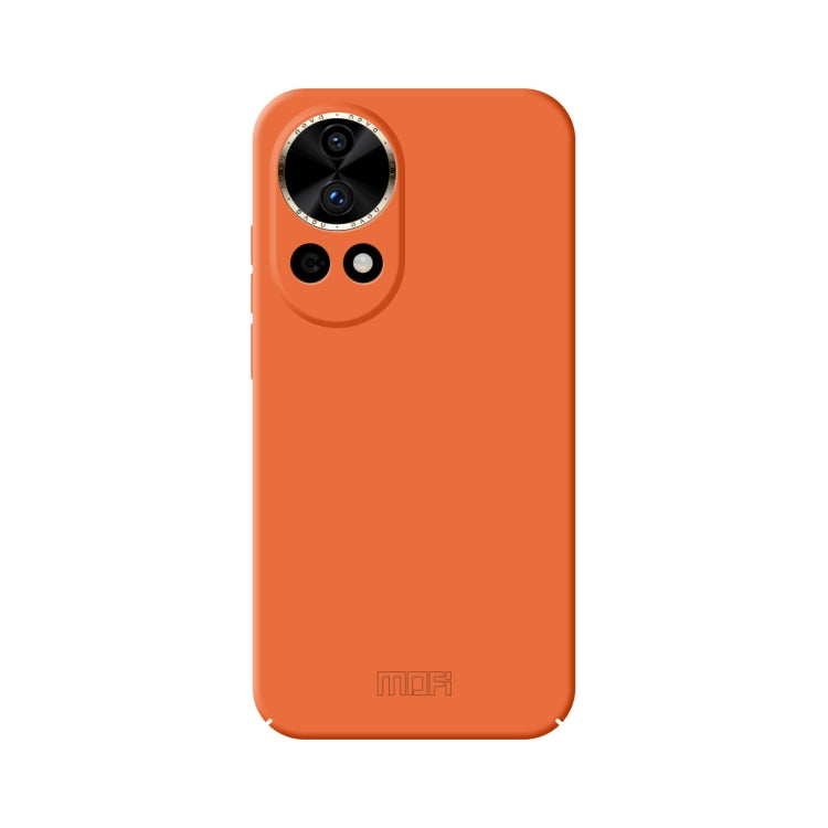 For Huawei nova 12 MOFI Qin Series Skin Feel All-inclusive PC Phone Case(Orange) by MOFI