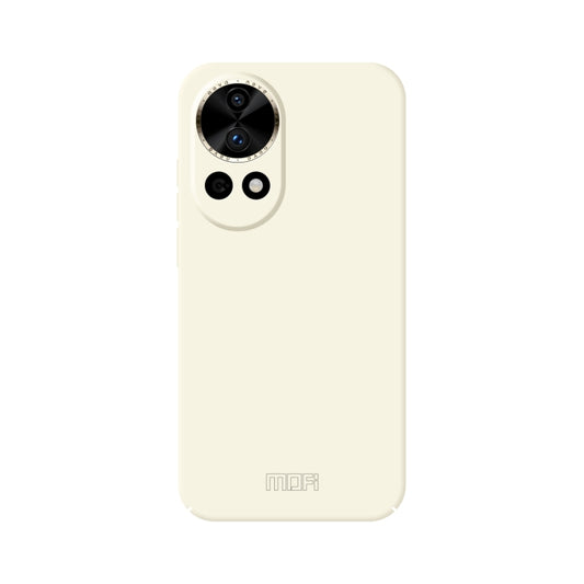 For Huawei nova 12 Pro / 12 Ultra MOFI Qin Series Skin Feel All-inclusive PC Phone Case(Beige) by MOFI
