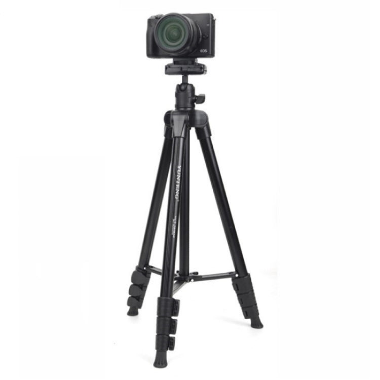 YUNTENG VCT-580 DSLR Camera Telescopic Tripod Mount with 1 / 4 Screw by YUNTENG