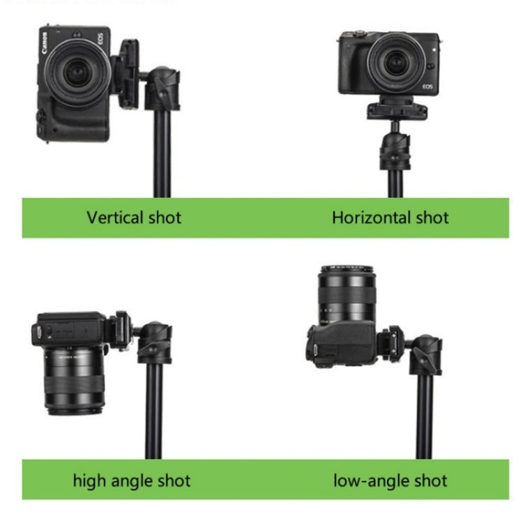 YUNTENG VCT-580 DSLR Camera Telescopic Tripod Mount with 1 / 4 Screw by YUNTENG